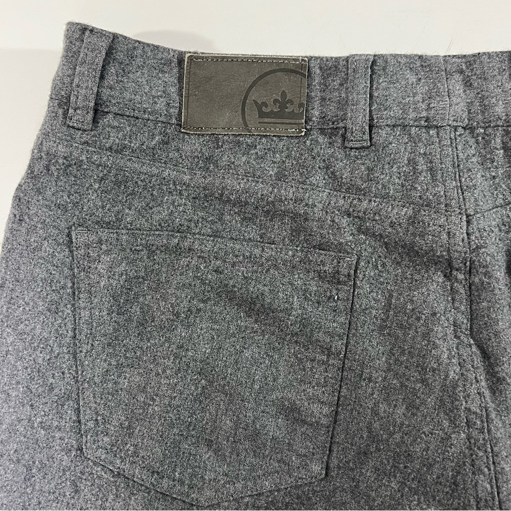 Peter Millar Collection Wool Dress Five Pocket Pants size 35 Gray - Picture 7 of 12